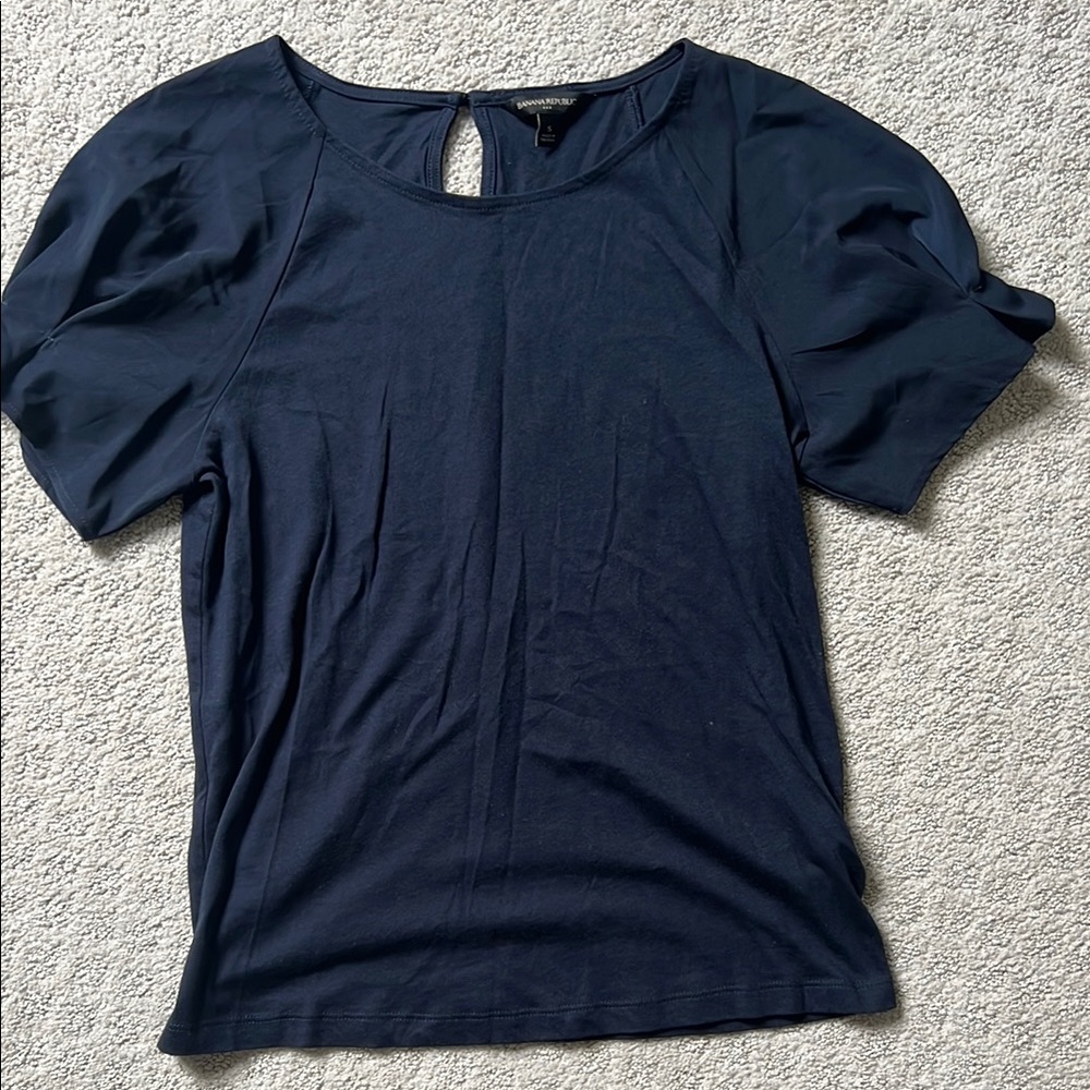 Navy Blue Women's Top